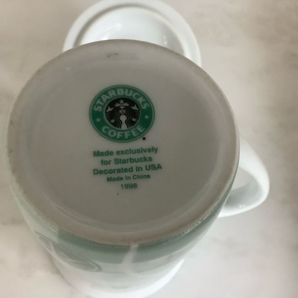 Vintage 1998 Starbucks Tea of Many Lands Tea Mug With Lid - Picture 9 of 9